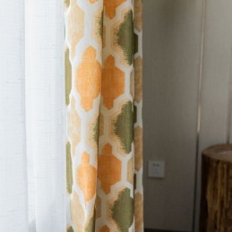 Rideau Moderne Sur Mesure Motif Nid D'Abeille