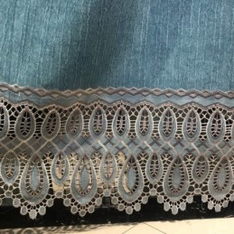 Rideau En Chenille Sur Mesure, Broderie Moderne, Pour Salon
