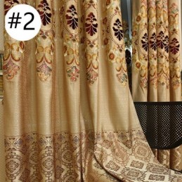 Rideau Moderne Sur Mesure, Broderie Décorative