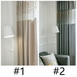 Rideau Nordique Sur Mesure, Décoration D'Intérieur Fraîche