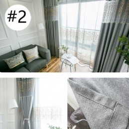 Rideau Nordique Sur Mesure, Décoration D'Intérieur Fraîche