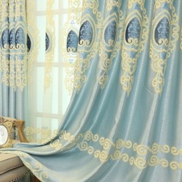 Rideau Moderne Sur Mesure, Broderie Décorative