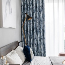 Rideau Moderne Sur Mesure Imprimé Plantes Pour La Maison