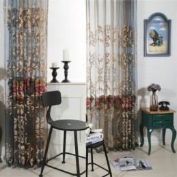 Rideau Transparent De Luxe...
