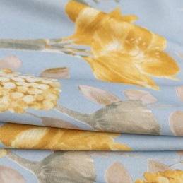 Rideau Moderne Sur Mesure Imprimé Fleurs Pour La Maison