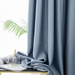 Rideau De Maison Sur Mesure, Style Nordique, Couleur Unie