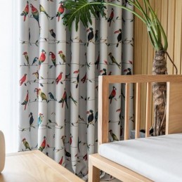 Rideau Moderne Sur Mesure Imprimé Animal Pour La Maison