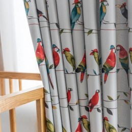 Rideau Moderne Sur Mesure Imprimé Animal Pour La Maison