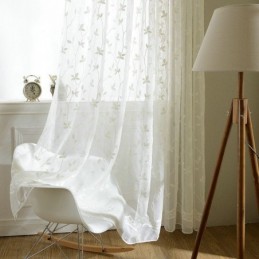 Rideau Transparent De Style...