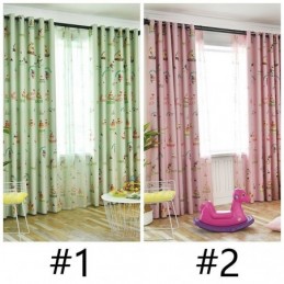 Joli Rideau Imprimé Glace, Sur Mesure, Occultant Et Moderne, Pour Chambre D'Enfant