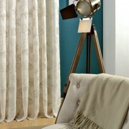 Rideau Japonais Simple Sur Mesure, Broderie, Tissu En Coton Et Lin Respectueux De L'Environnement