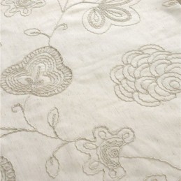 Rideau Japonais Simple Sur Mesure, Broderie, Tissu En Coton Et Lin Respectueux De L'Environnement