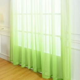 Rideaux En Voile Transparents Et Respirants Pour Salon, Imprimés Minimalistes Et Modernes