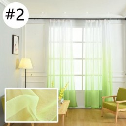 Rideaux En Voile Transparents Et Respirants Pour Salon, Imprimés Minimalistes Et Modernes
