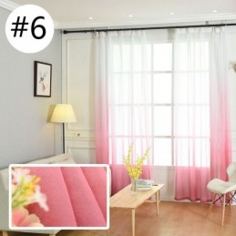 Rideaux En Voile Transparents Et Respirants Pour Salon, Imprimés Minimalistes Et Modernes