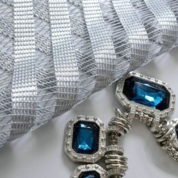 Rideau Transparent Simple Et Moderne, Fabriqué Sur Mesure, À Rayures Grises, En Jacquard, Pour Salon, Bureau