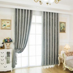 Rideau De Style Abstrait Nordique Sur Mesure, Rideau Labyrinthe Jarquard, Tissu Occultant En Chenille Bice Pour Salon