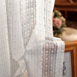 Rideaux En Tulle Blanc Pour...