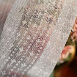 Rideaux En Tulle Blanc Pour Salon, Couleur Unie, Sur Mesure, Pour Chambre À Coucher