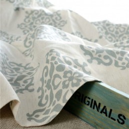Rideau Japonais Simple Sur Mesure, Tissu Doux Et Polyvalent Imprimé Floral Européen