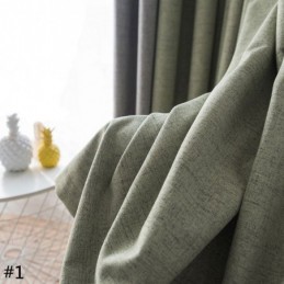 Rideau Simple Et Moderne Sur Mesure, Tissu Occultant, Imperméable Et Solide, Pour Salon Ou Bureau