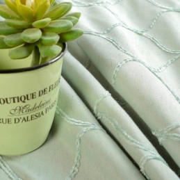 Rideau Japonais Simple Sur Mesure, Broderie Géométrique, Tissu Écologique De Protection De L'Environnement