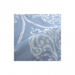 Rideau Transparent Japonais Simple Sur Mesure, Tissu Imprimé Bleu Pour Salon D'Étude
