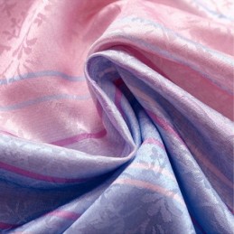 Rideaux Jacquard Modernes À Rayures Colorées Et Dégradées, Sur Mesure Pour Chambre De Fille