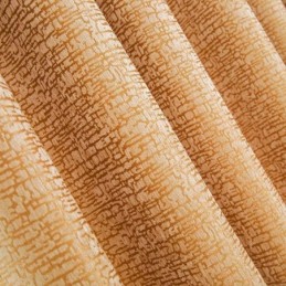 Rideau De Style Abstrait Américain Sur Mesure, Tissu Occultant En Chenille Marron À Motif Géométrique Jarquard