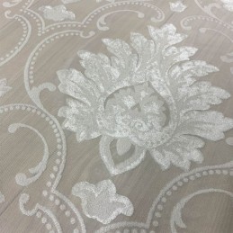 Rideau Transparent Floral Moderne Sur Mesure Pour Salon Et Chambre À Coucher