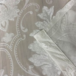 Rideau Transparent Floral Moderne Sur Mesure Pour Salon Et Chambre À Coucher
