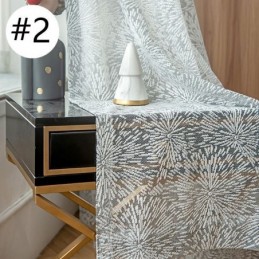 Rideaux Transparents En Tulle Nordique, Élégants Rideaux En Voile Blanc Sur Mesure, Panneaux De Stores Pour Salon.