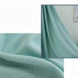 Rideau Uni Nordique Sur Mesure, Tissu Ombrage De Couleur Unie Pour Chambre À Coucher