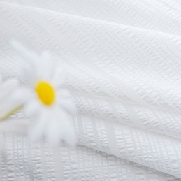 Rideau En Tulle Moderne Sur Mesure, Couleur Unie, Blanc, Transparent, Pour Salon