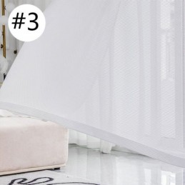 Rideaux Filtrant La Lumière En Tissu Gaufré Texturé Pour Fenêtre De Salon