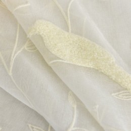 Rideau Transparent En Tulle Brodé Sur Mesure, Motif Oiseaux, Pour Salon Et Chambre À Coucher