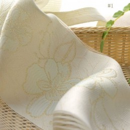Rideau Simple Et Transparent En Tissu Jacquard Peachblosom Pour Chambre À Coucher Et Salon