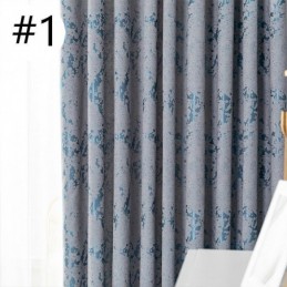 Rideaux Jacquard De Luxe Occultants Pour Fenêtre De Salon Et Chambre À Coucher