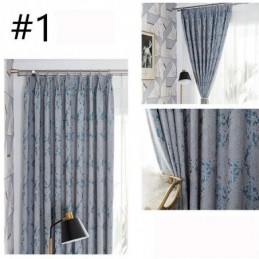 Rideaux Jacquard De Luxe Occultants Pour Fenêtre De Salon Et Chambre À Coucher