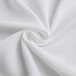 Rideaux En Tulle Blanc Pour Chambre À Coucher, Voile Transparent, Couleur Unie