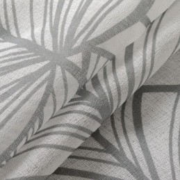 Rideau Imprimé Feuilles Sur Mesure En Tulle Transparent Pour Salon Et Chambre À Coucher