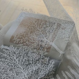 Rideaux Semi-Transparents Nordiques À Imprimé Arbre