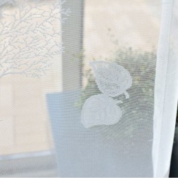 Rideaux Semi-Transparents Nordiques À Imprimé Arbre