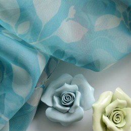 Rideaux Semi-Transparents À Imprimé Feuilles Pour Salon Et Chambre À Coucher