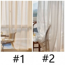 Rideau De Fenêtre Moderne En Tulle Jacquard Sur Mesure Pour Salon Et Chambre À Coucher