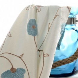 Rideau Japonais Simple Sur Mesure Avec Broderie Fraîche