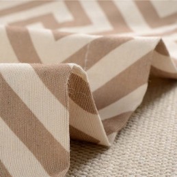 Rideau Nordique Simple Sur Mesure, Tissu D'Étude Imprimé Unique Et Respectueux De L'Environnement