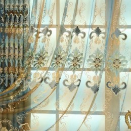 Rideau Transparent Élégant...