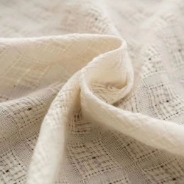 Rideaux En Tulle Jacquard À Carreaux Pour Fenêtre De Salon