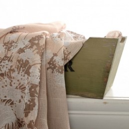 Rideau Moustiquaire En Tulle Motif Pissenlit, Sur Mesure, Pour Salon, Bureau